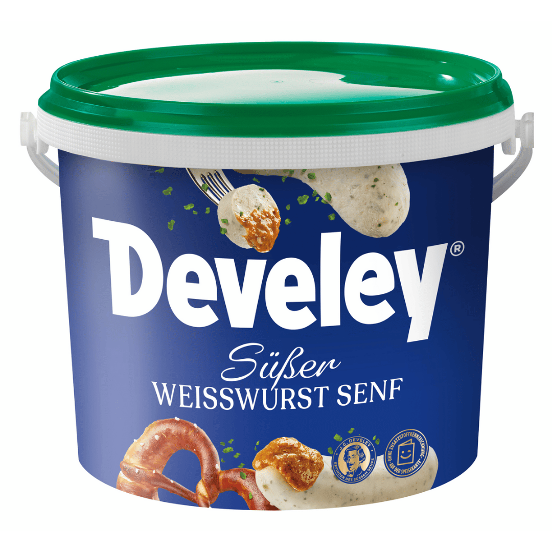 Develey Original Münchner Weißwurstsenf - 5kg