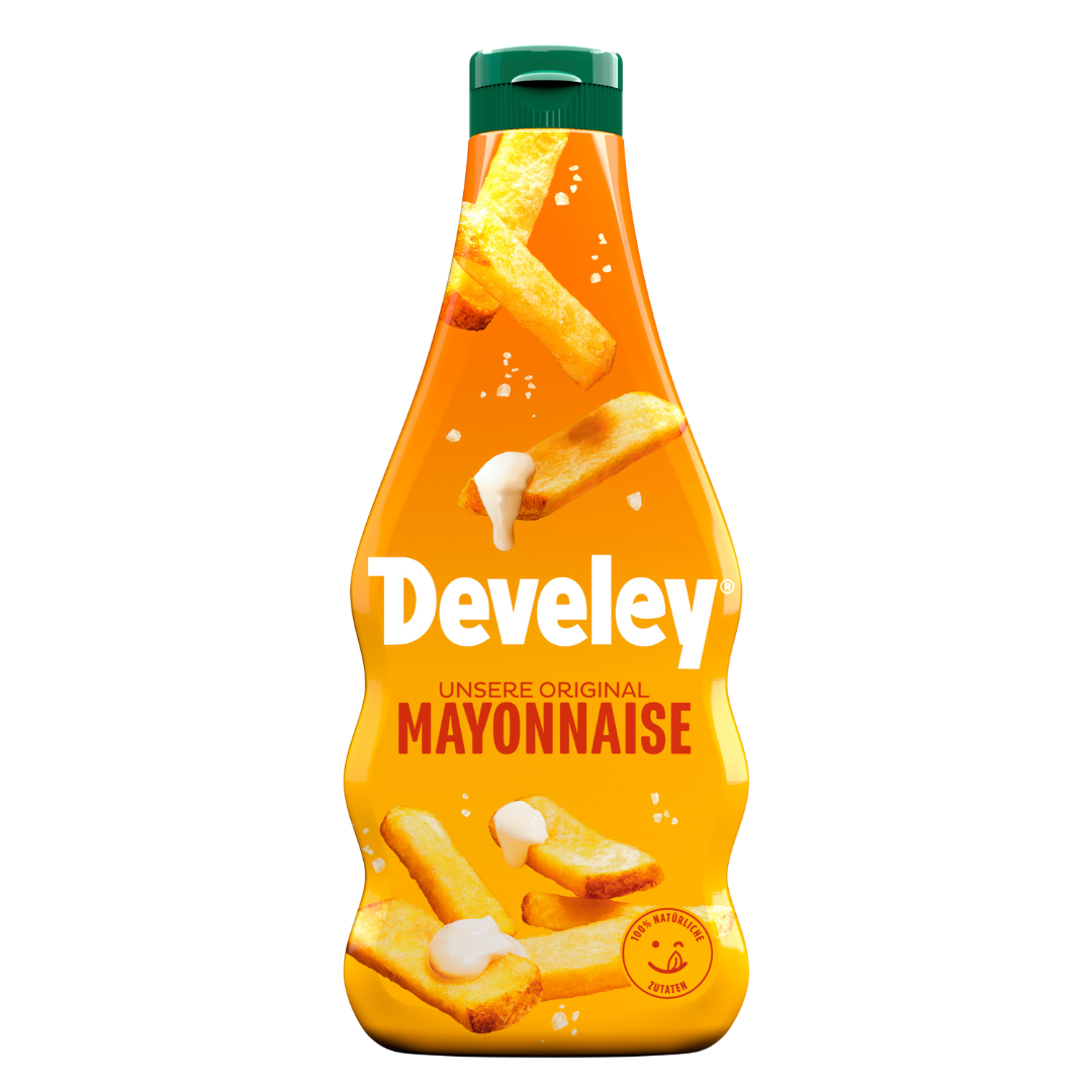 Develey "Our Original" Mayonnaise Bottle - 12x 500ml