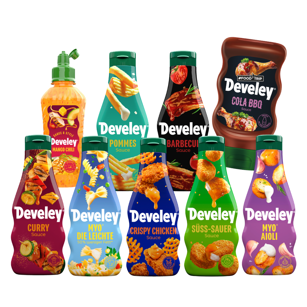 Develey Veganes Grillset - 9er Bundle