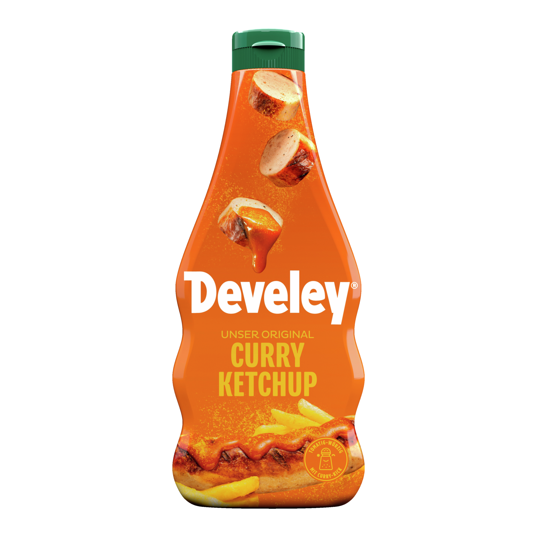 Develey "Our Original" Curry Ketchup Bottle - 500ml