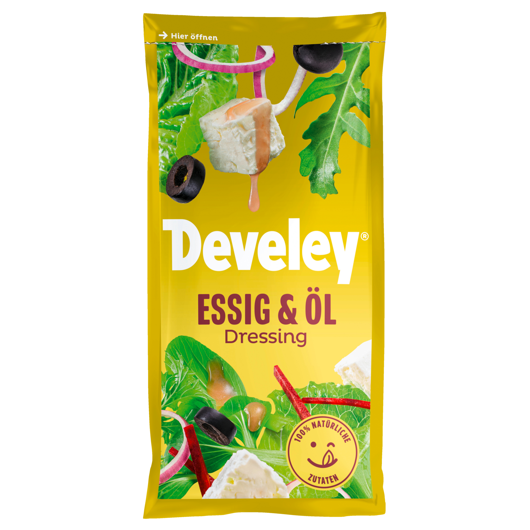 Develey Essig & Öl Dressing - 14x 75ml