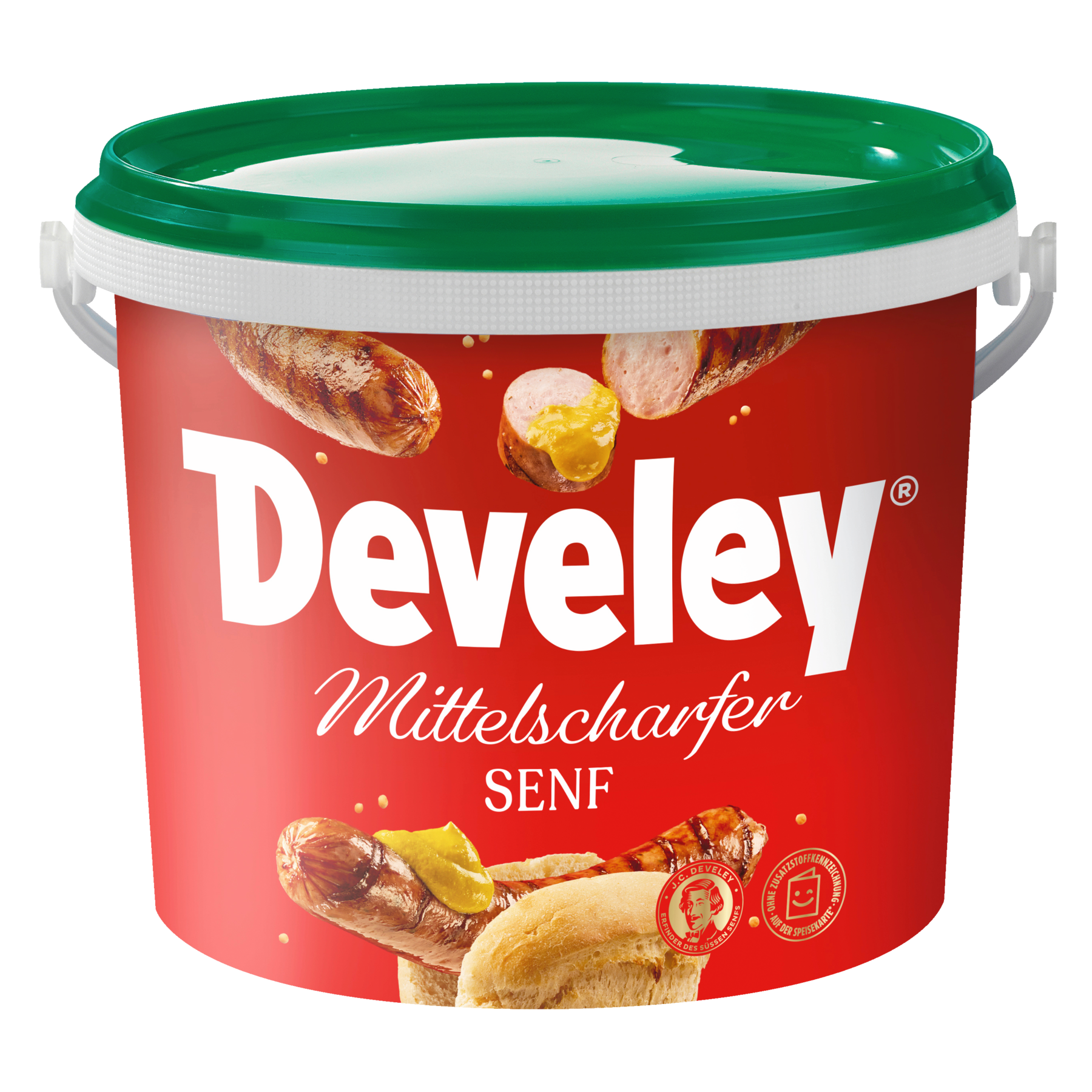 Develey Senf mittelscharf - 5kg