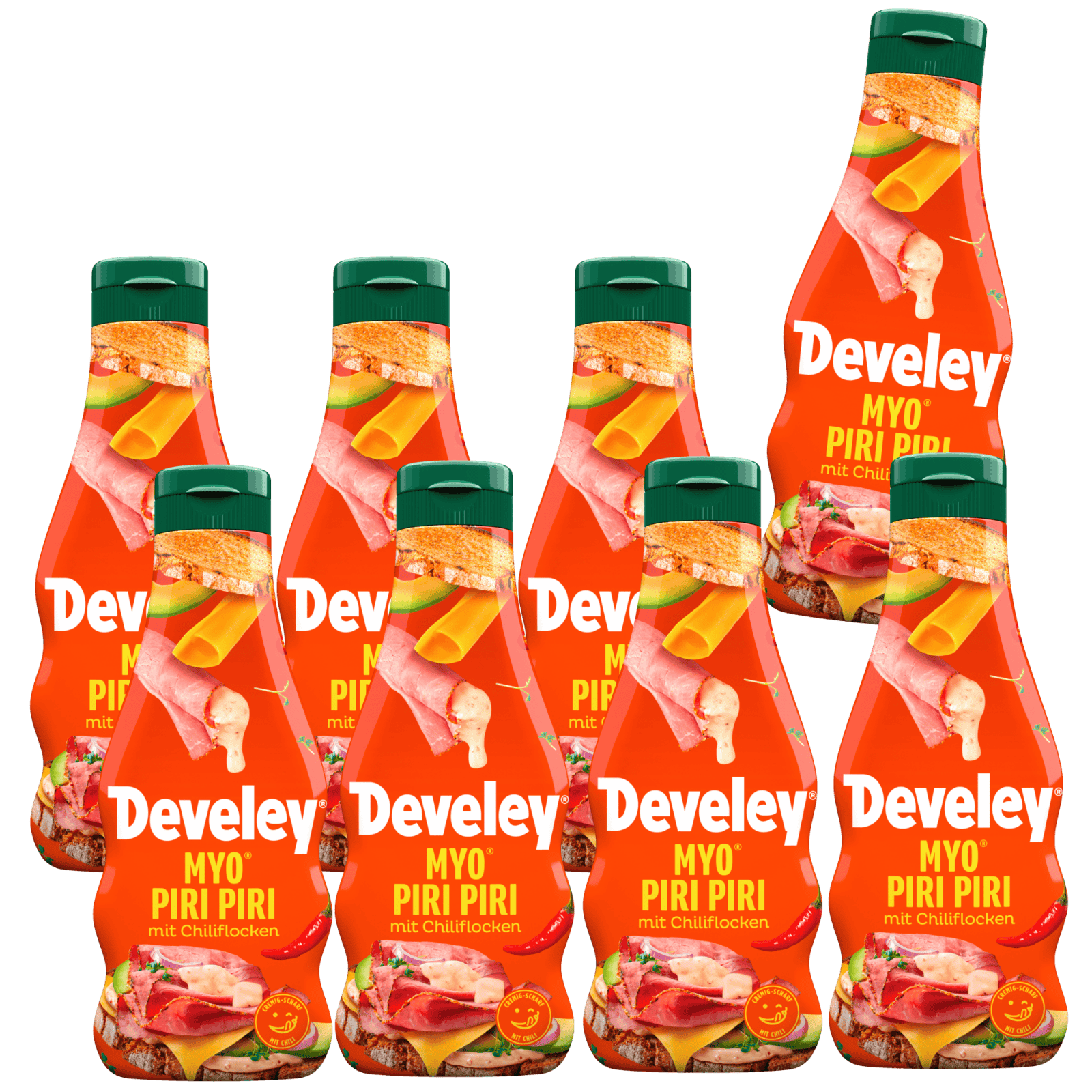 Develey MYO® Piri Piri - 8x 235ml