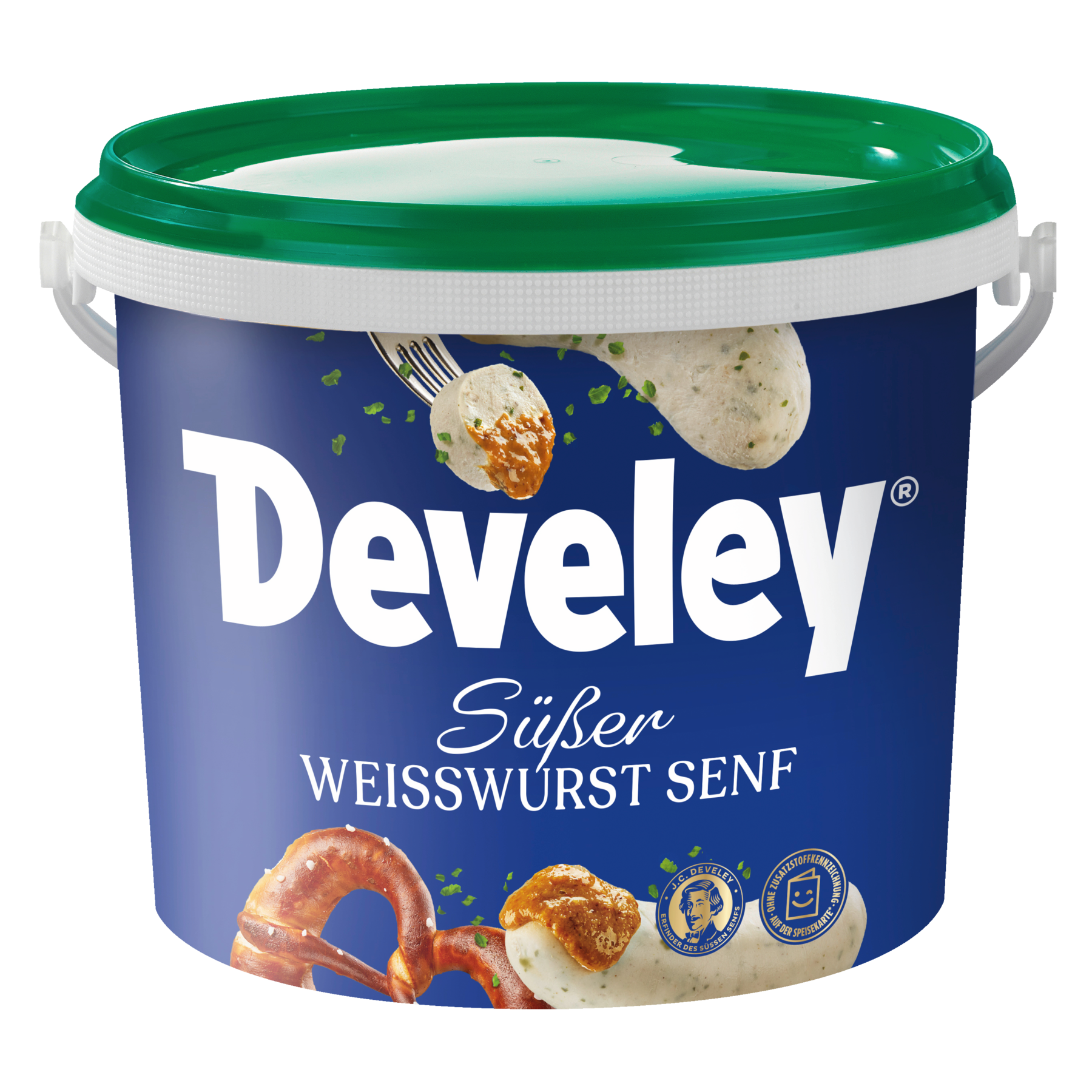 Develey Original Münchner Weißwurstsenf - 5kg