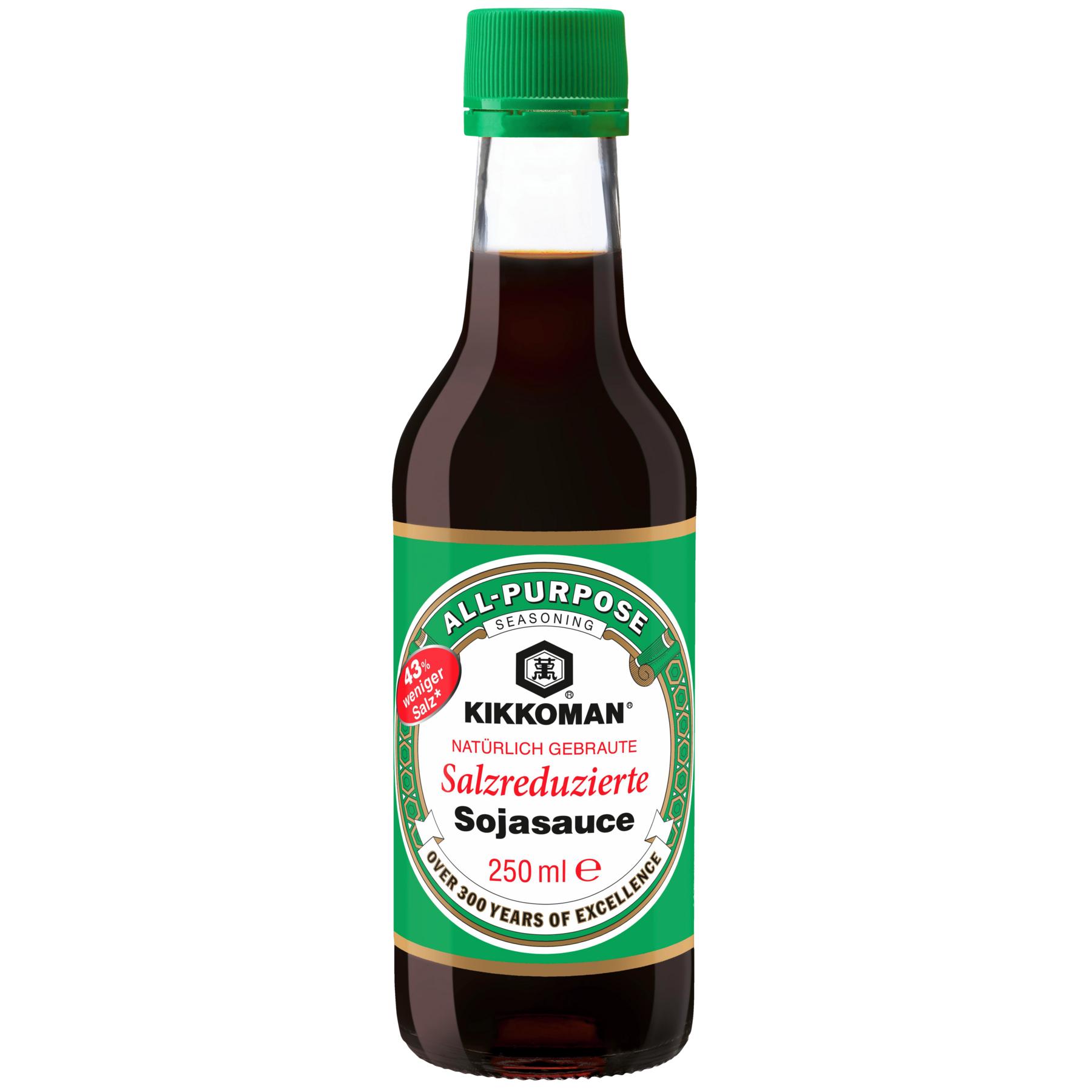 Kikkoman Soja-Sauce weniger Salz - 250ml