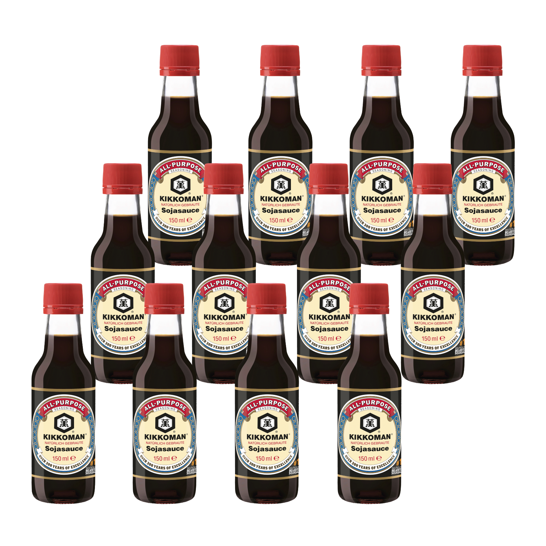 Kikkoman Soja-Sauce - 6x 150ml