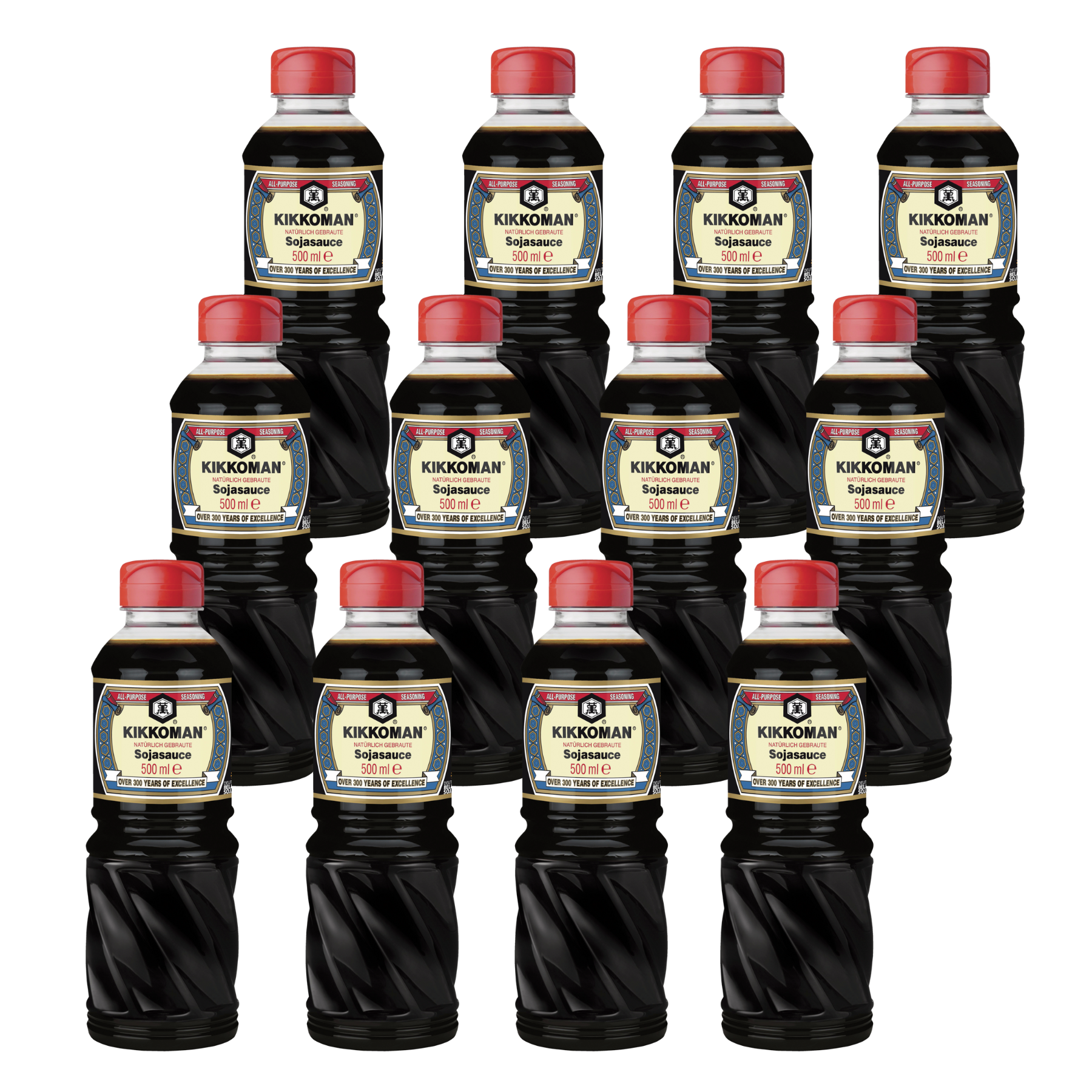 Kikkoman Soja-Sauce - 12x 500ml