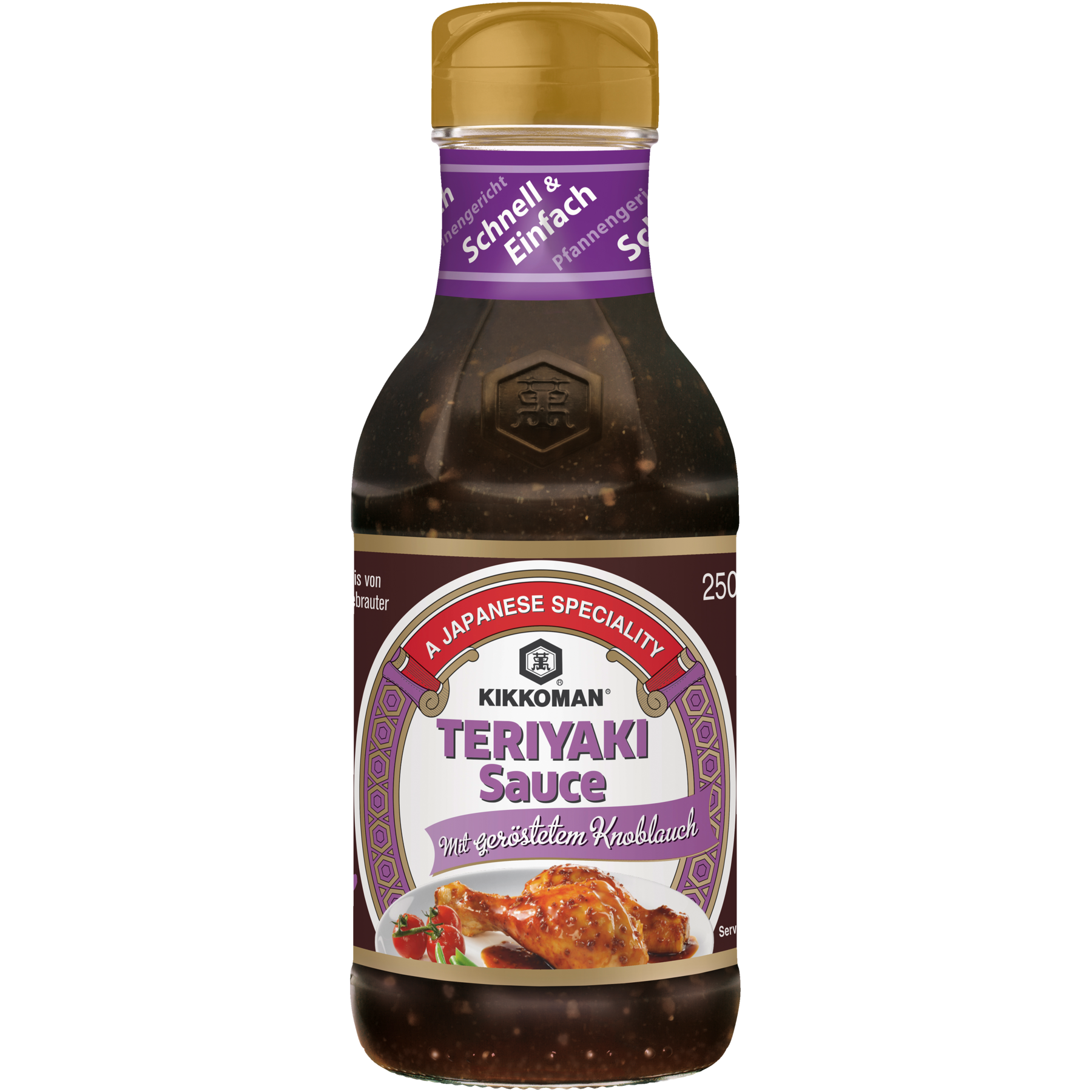 Kikkoman Teriyaki Knoblauch Sauce - 250ml