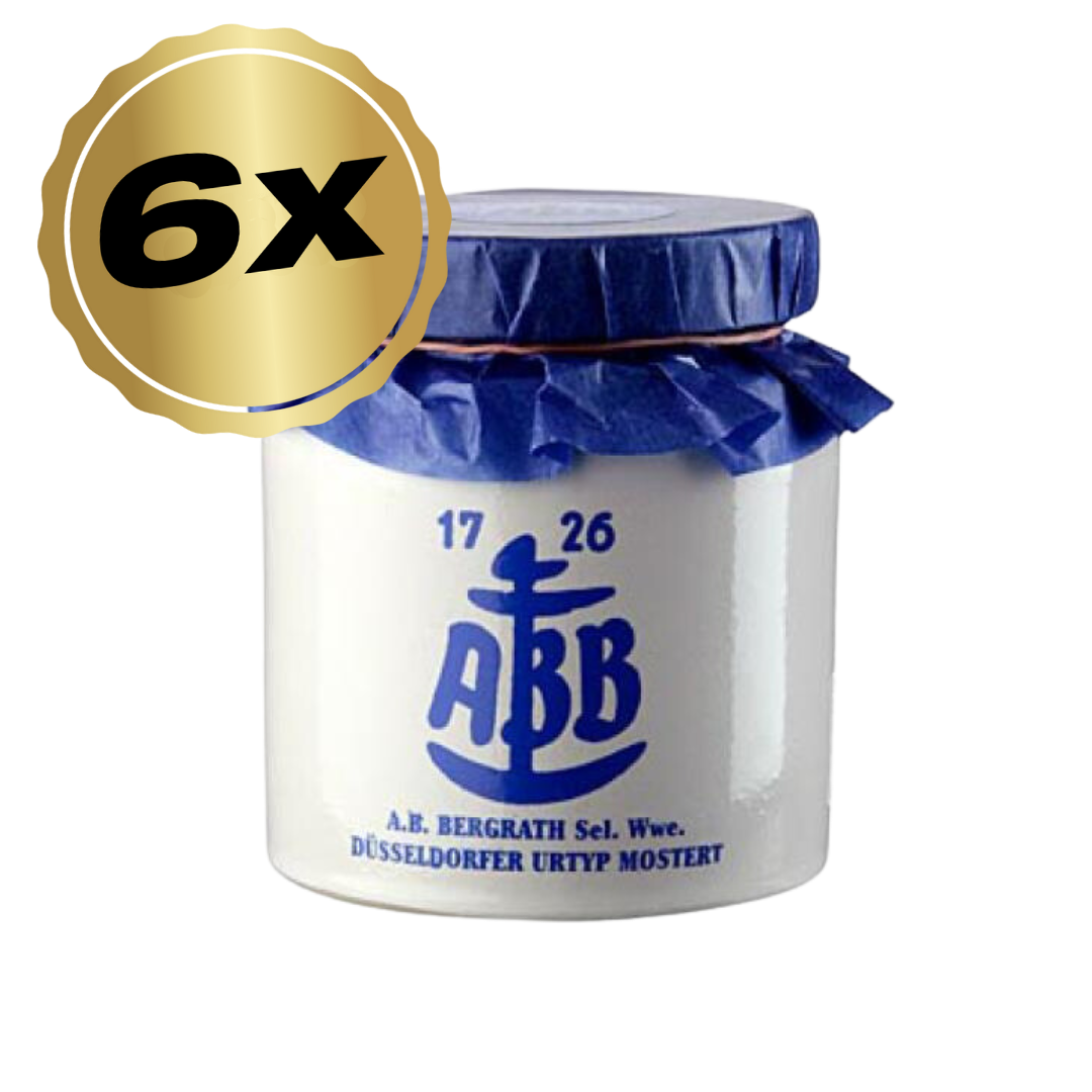 ABB Düsseldorfer Mostert Gruß aus Düsseldorf - 6x 250ml