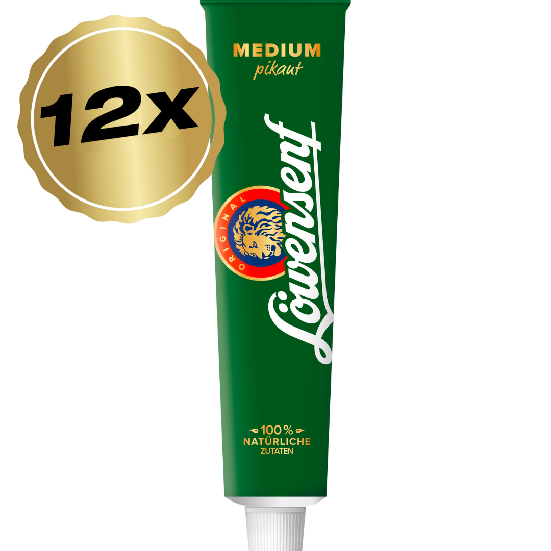 Löwensenf Medium Tube - 12x 200ml