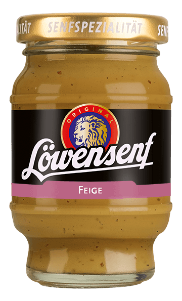 Löwensenf Senfspezialität Feige Tönnchen - 12x 100ml