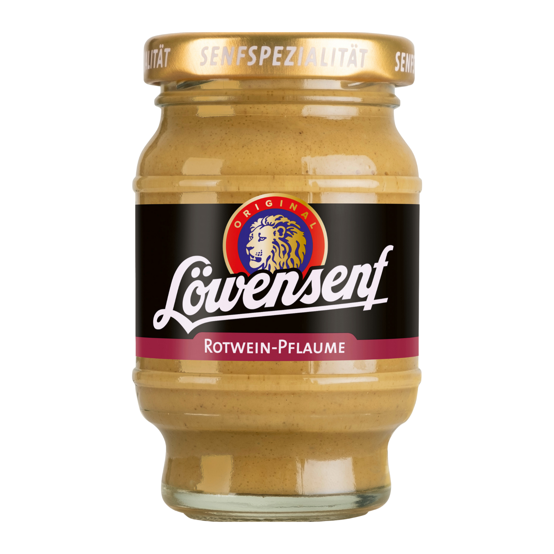 Löwensenf mustard speciality red wine plum barrel - 100ml