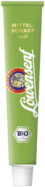 Löwensenf medium hot organic tube - 100ml