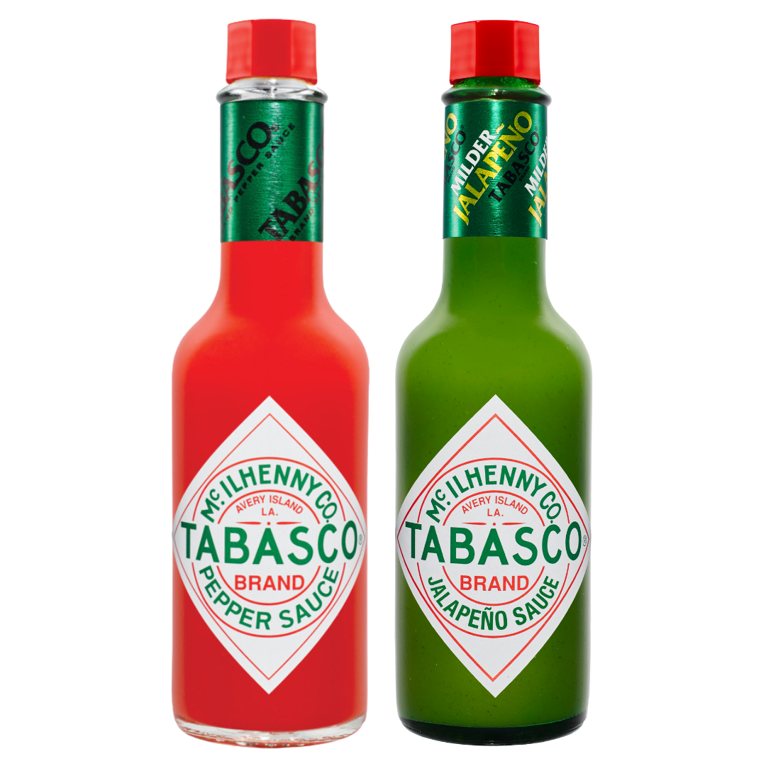 TABASCO® Original Red Sauce, TABASCO® Jalapeño Sauce - 2x 150ml