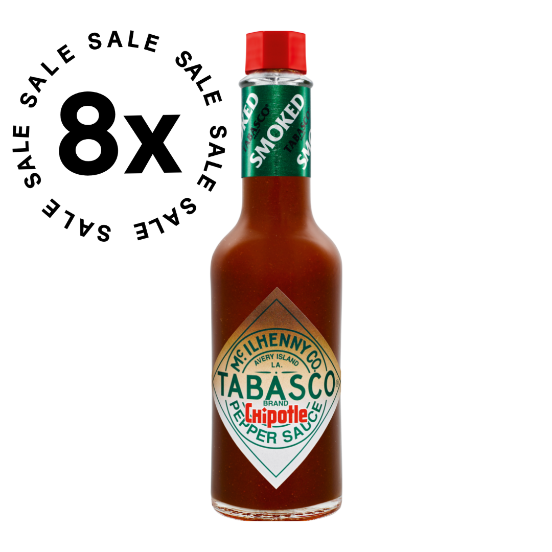 TABASCO® Chipotle Sauce - Smoky-hot - 8x 60ml