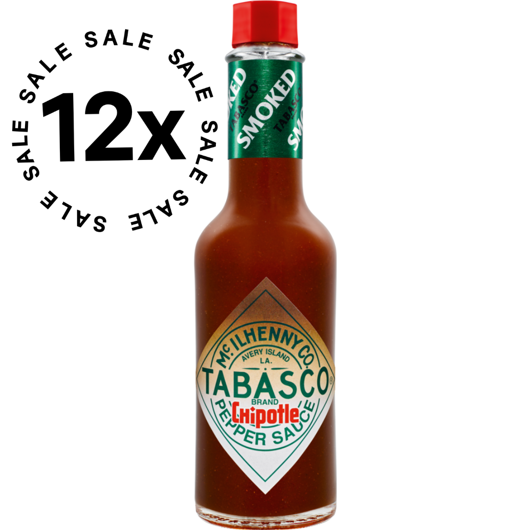 TABASCO® Chipotle Sauce - Smoky-hot - 12x 150ml