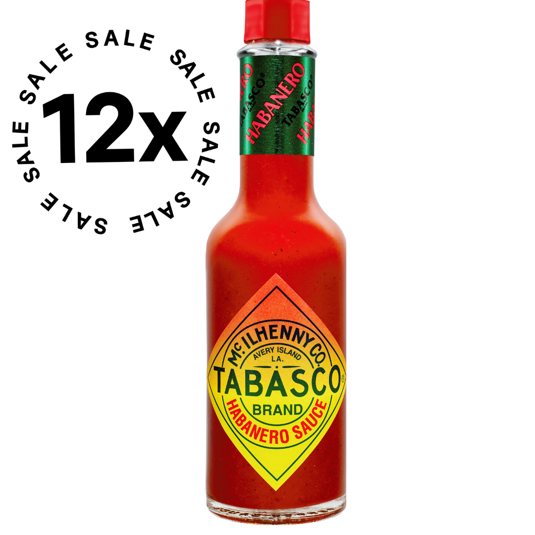 TABASCO® Habanero Sauce - Intensiv-scharf - 12x 148ml