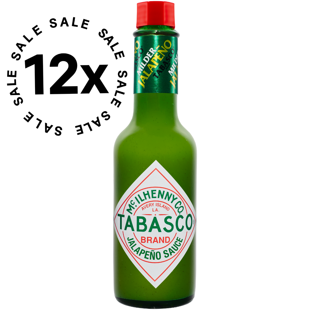 TABASCO® Jalapeño Sauce – Mildly spicy - 12x 150ml