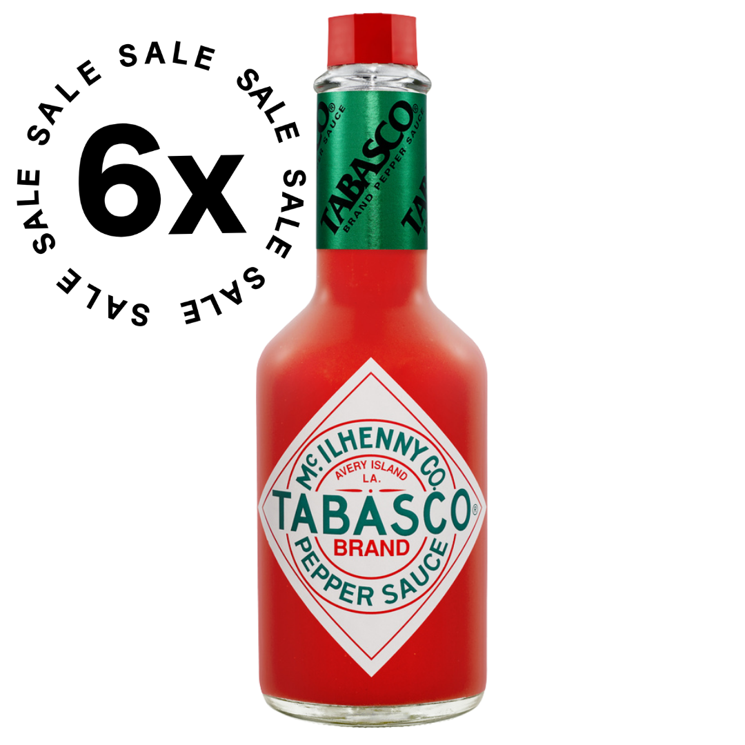 TABASCO® Original Red Sauce - Chilisauce - 6x 350ml