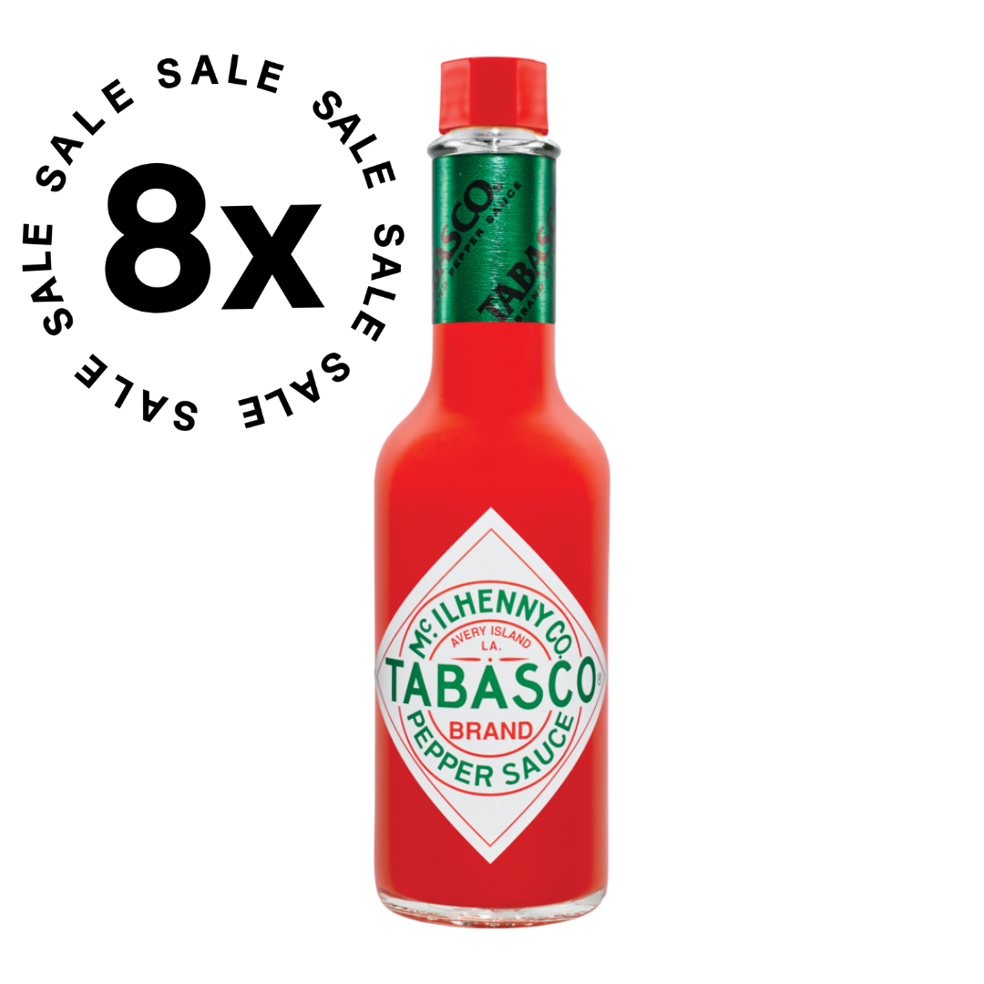 TABASCO® Original Red Sauce - Chilisauce - 8x 60ml