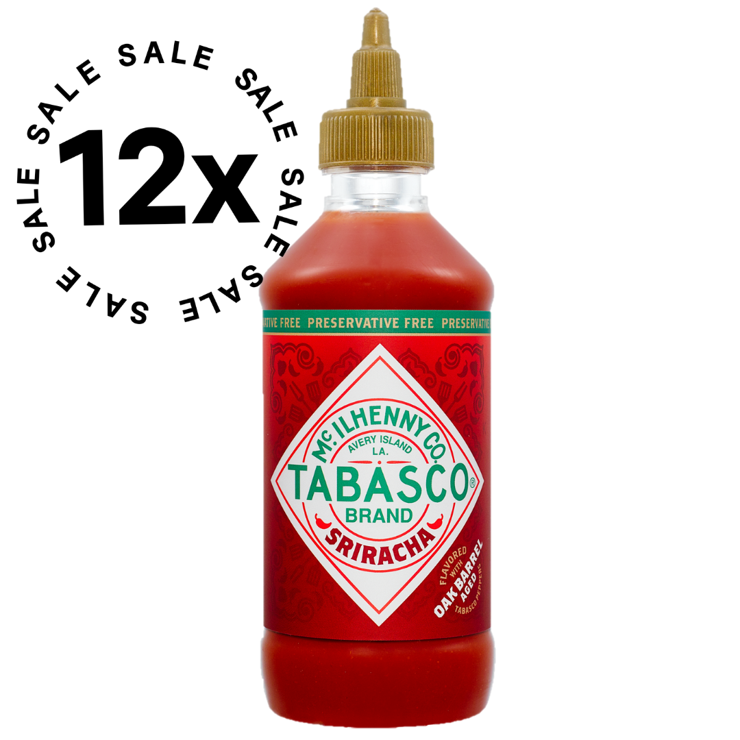 TABASCO® Sriracha Sauce - Würzig-süß - 12x 591ml