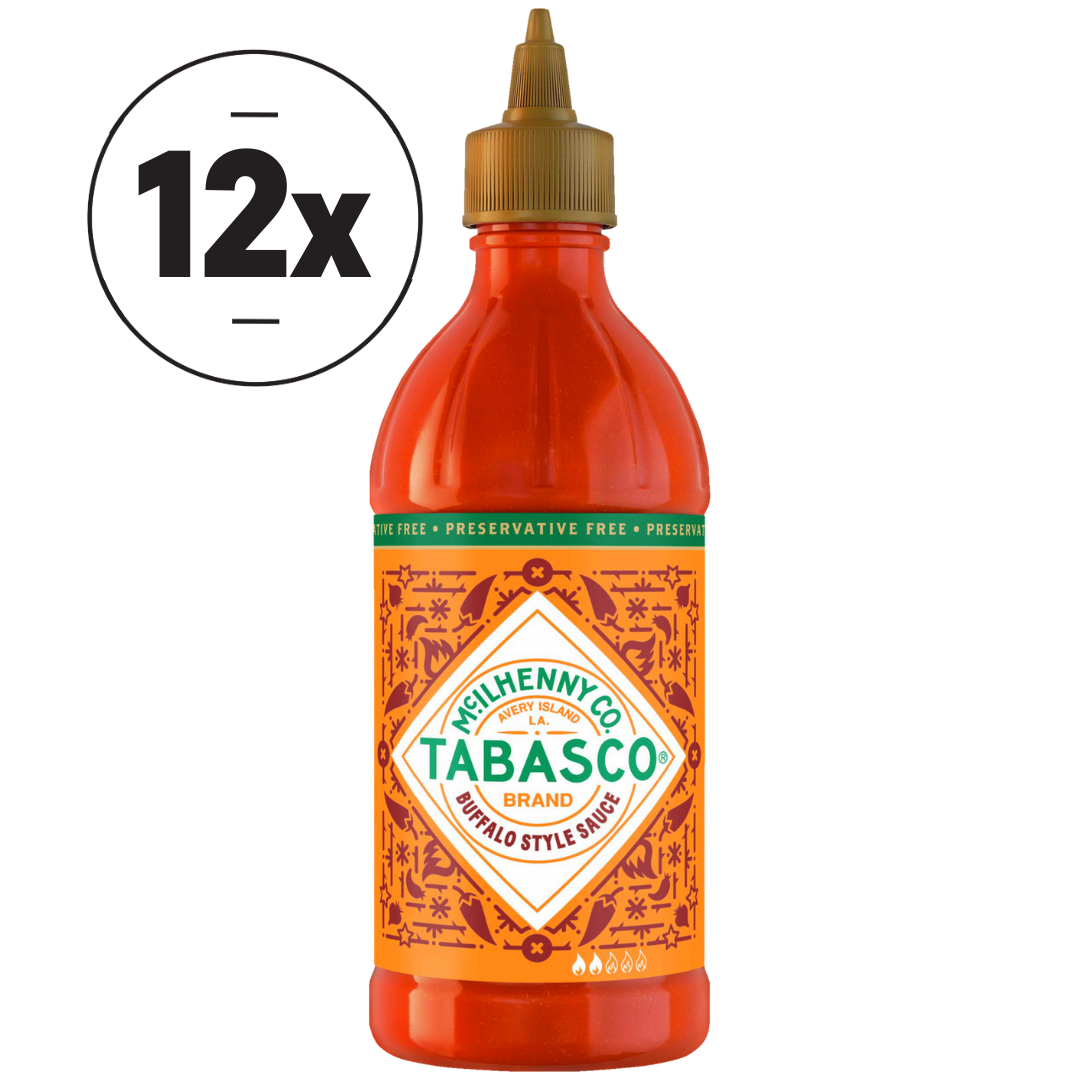 TABASCO® Buffalo Style Sauce - 12x 256ml